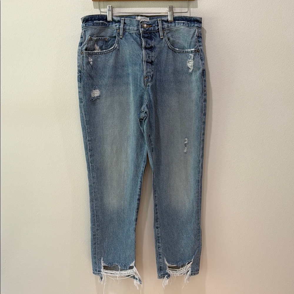 Frame Le Original Distressed Blue Women's Jeans